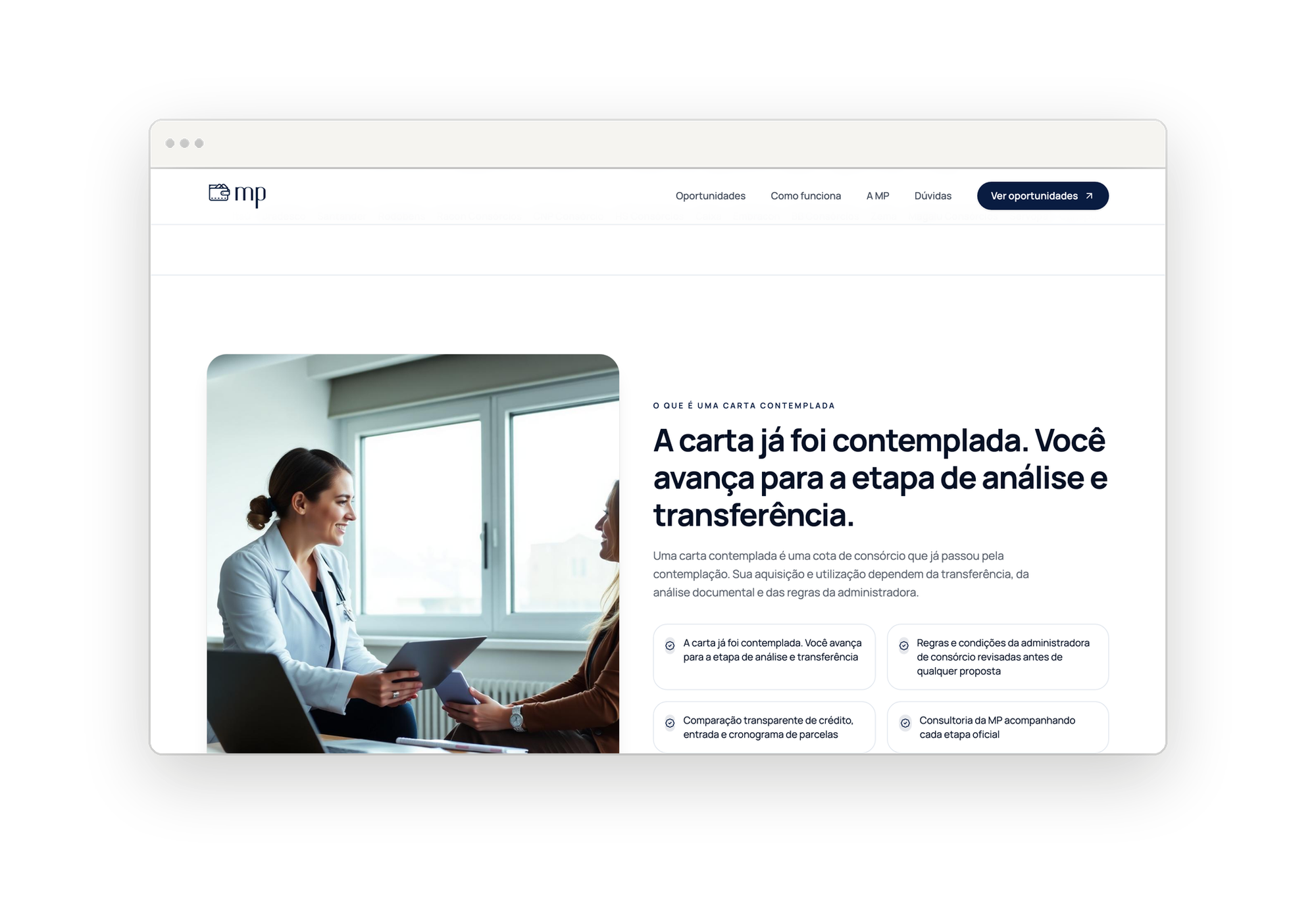 Catálogo público MP usado como tela real disponível do VerticalSync